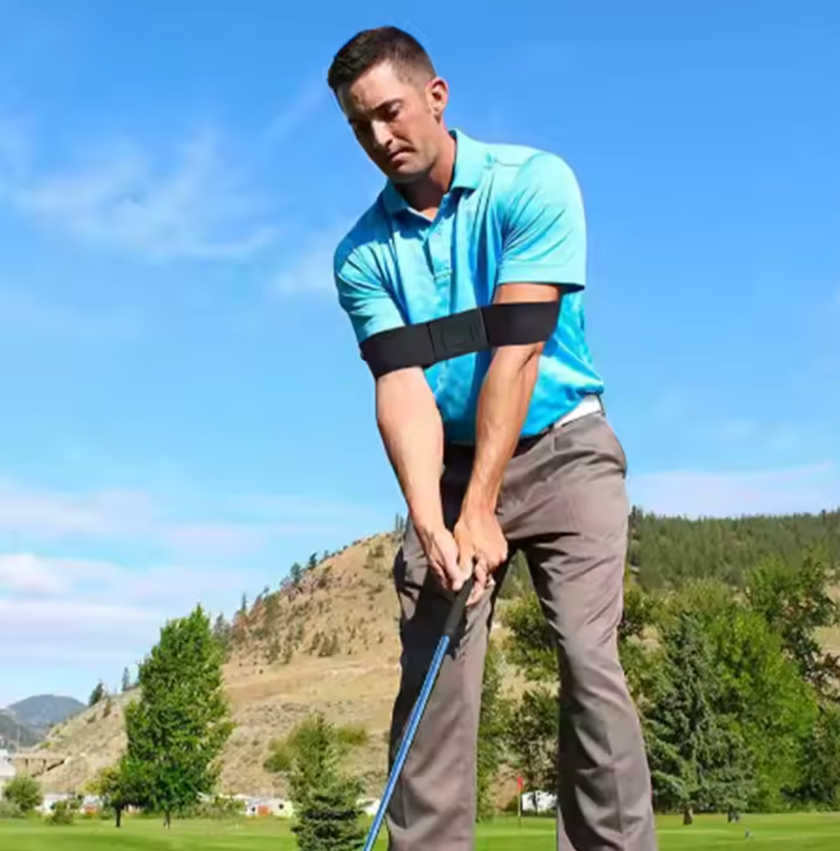 Connection armband swing trainer